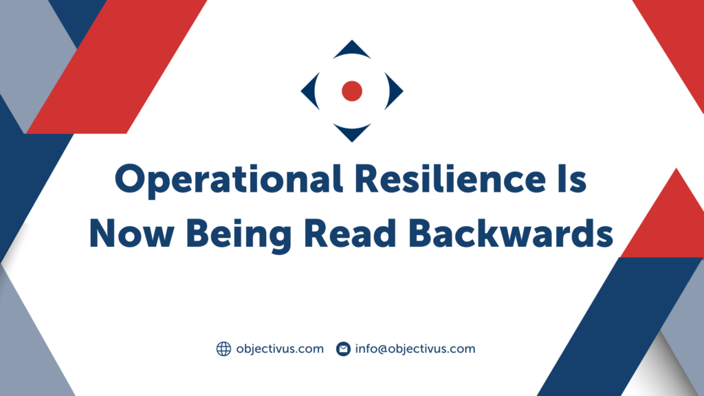 Operational Resilience
