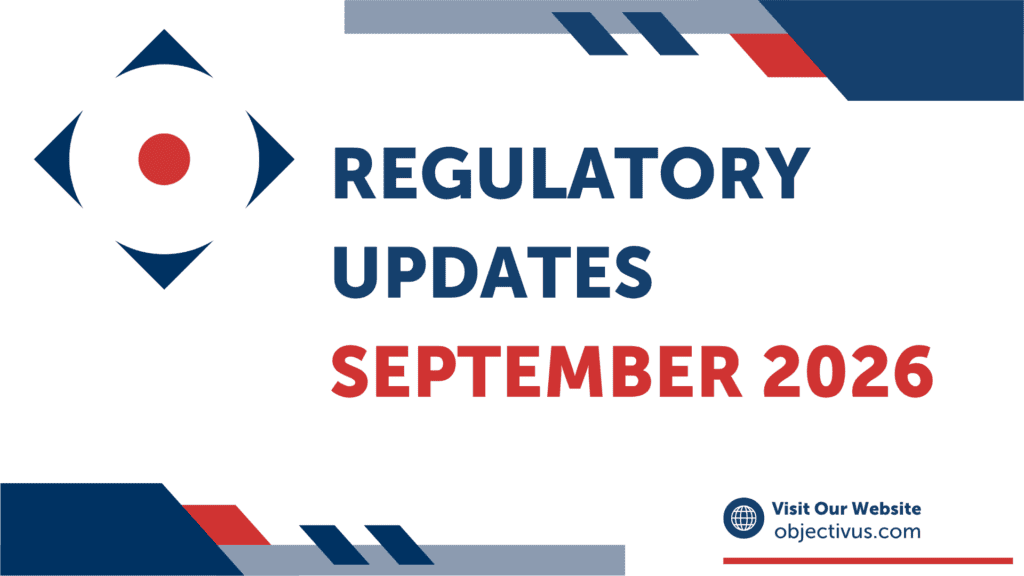 Regulatory Updates - September